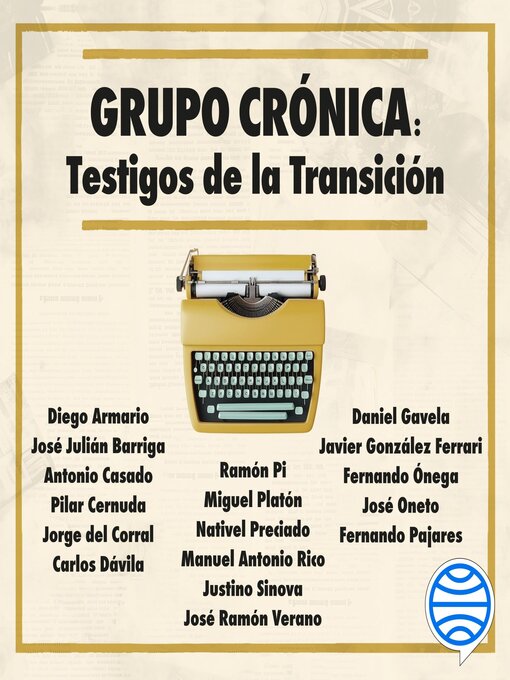 Title details for Grupo Crónica by Jose Julián Barriga Bravo - Available